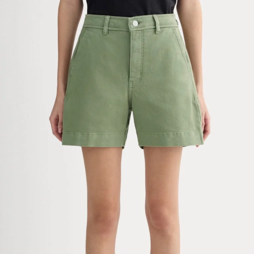 Everlane Utility Short in Sage